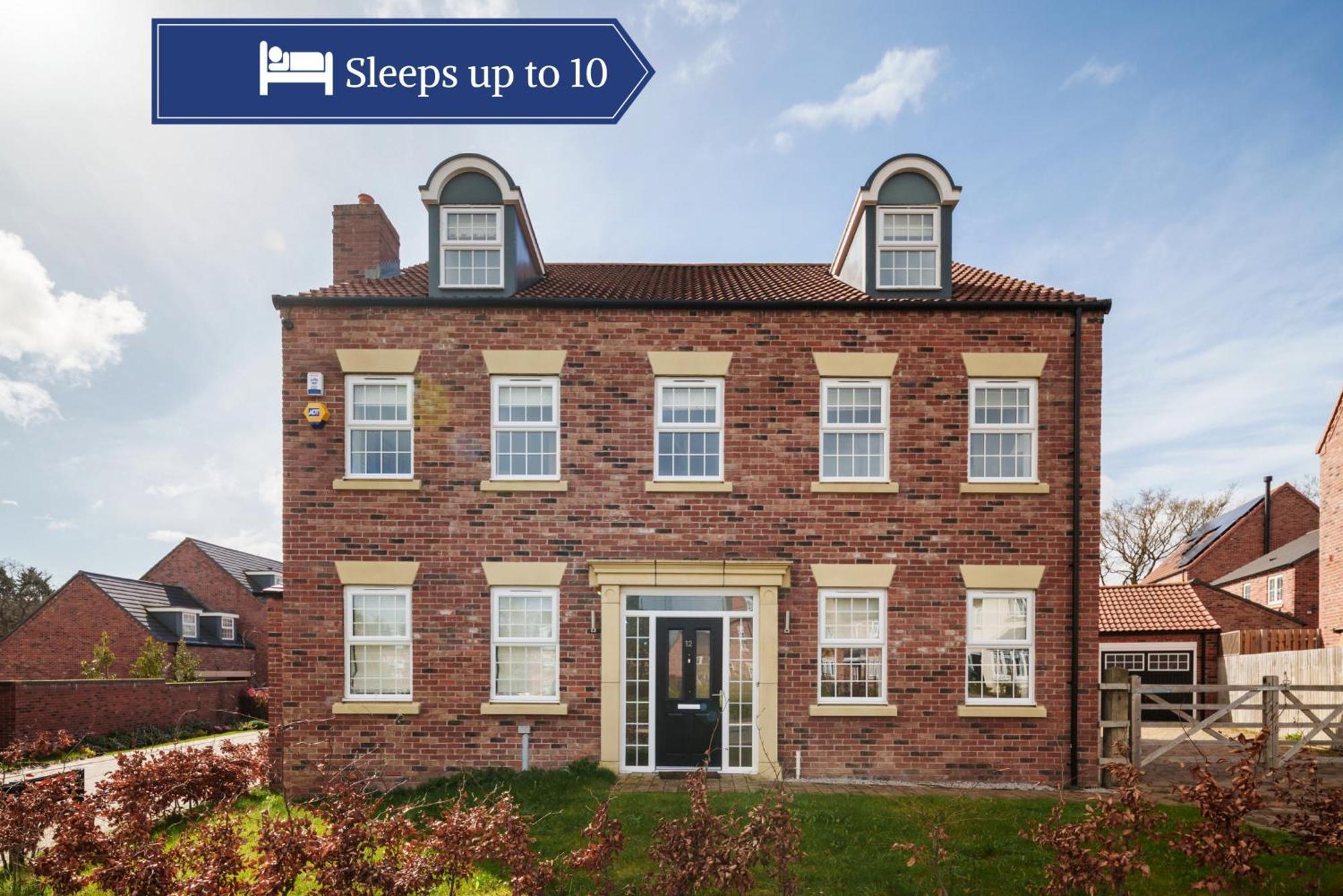 Beautiful Big Family Home - Sleeps 10, Park 3 Cars Meanwood Экстерьер фото